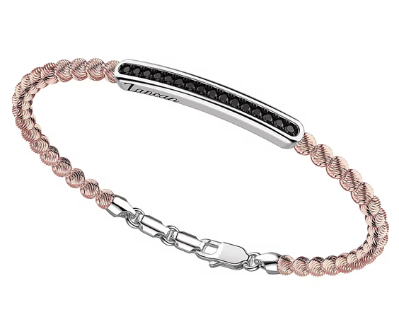 Bracelet Zancan Man Atomosphere in Silver Spinello EXB709-R - EXB709-R